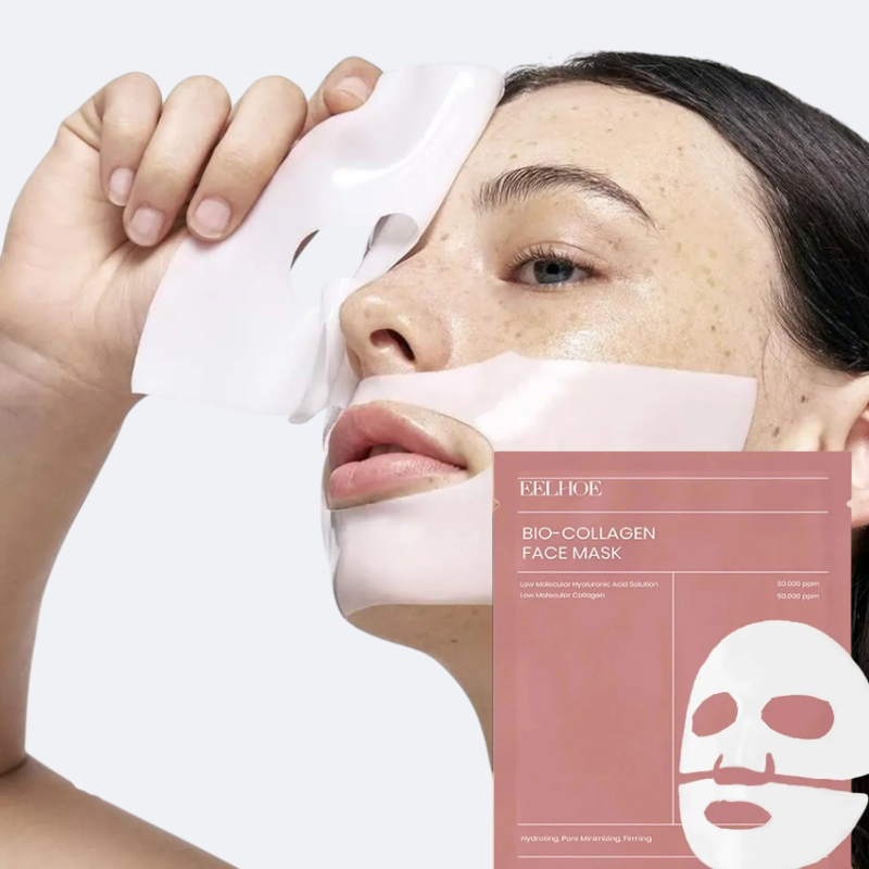 Masque Visage au Collagène Régénérant – Hydratation Intense & Éclat en 15 min